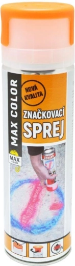 Spray de marcare MAX COLOR 500 ml – portocaliu fluorescent