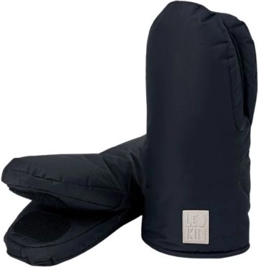 Mănuși pentru cărucior LEOKID Black Coal