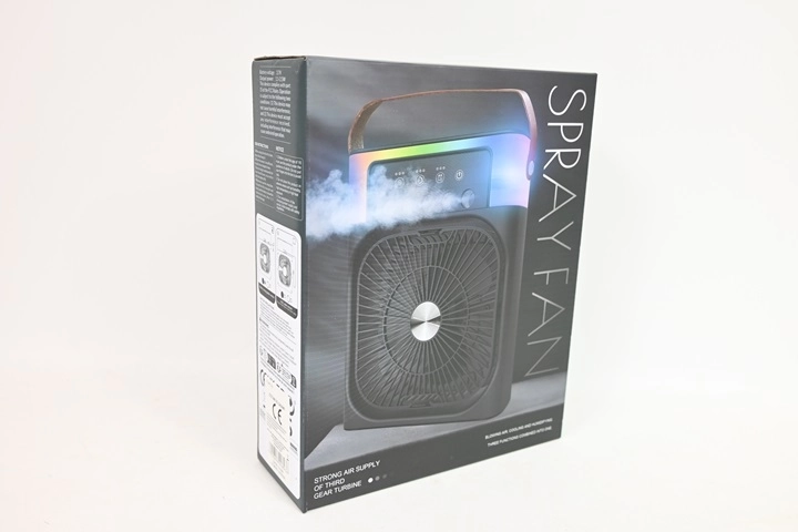 Mini ventilator USB cu pulverizator – 5 duze