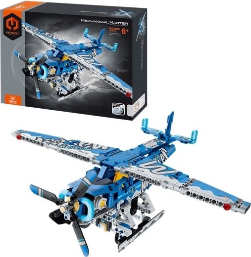 Set de construcție hidroavion MECHANICAL MASTER 323 piese