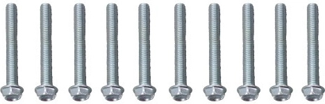JAMARA șuruburi cu cap cilindric și hexagon interior M4 × 30 mm - 10 bucăți
