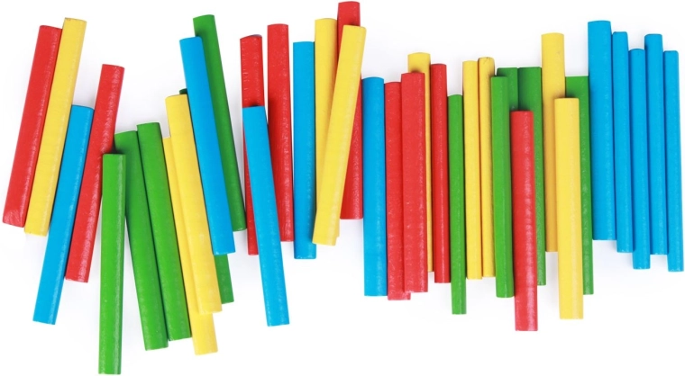 Bețișoare colorate pentru numărat
