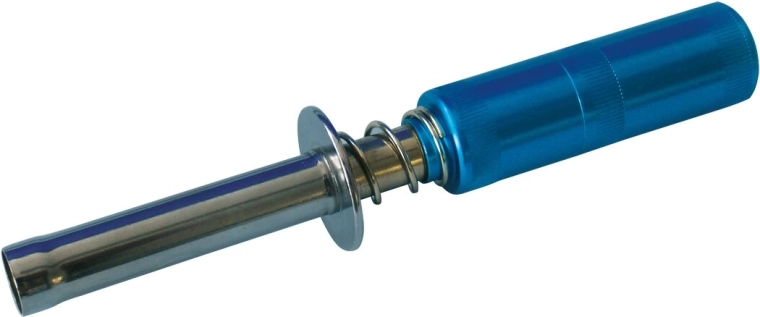 Conector mini JAMARA pentru bujii incandescente, pentru baterii AA, albastru