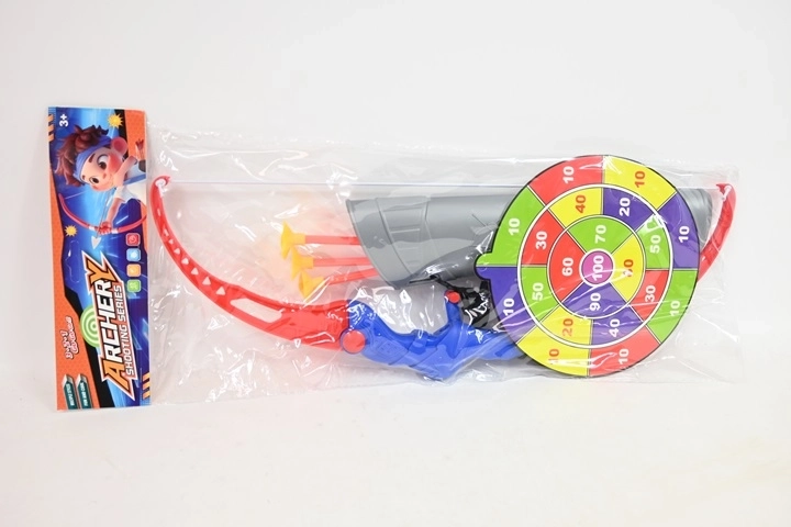 Set de tir cu arcul pentru copii cu țintă și 3 săgeți, 51 cm