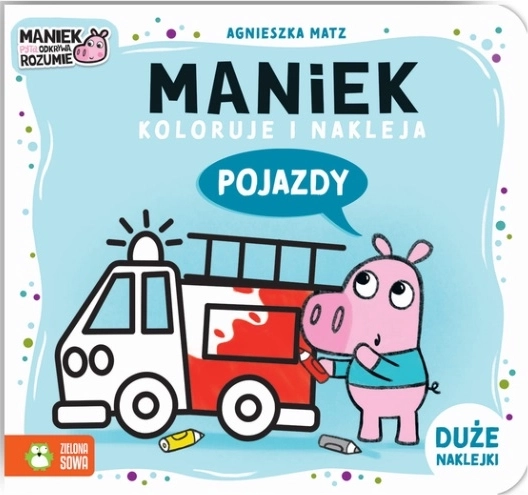 Maniek colorează și lipește vehicule