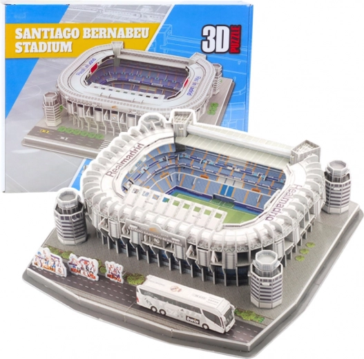 Puzzle 3D Stadion Santiago Bernabeu Real Madrid 101 piese