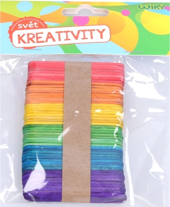 Bețe colorate 6,5x1 cm