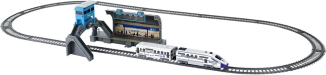 Set de tren cu o lungime de 244 cm