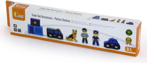 Figurine de poliție din lemn