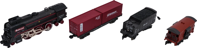 Set bogat de vagoane pentru joacă creativă