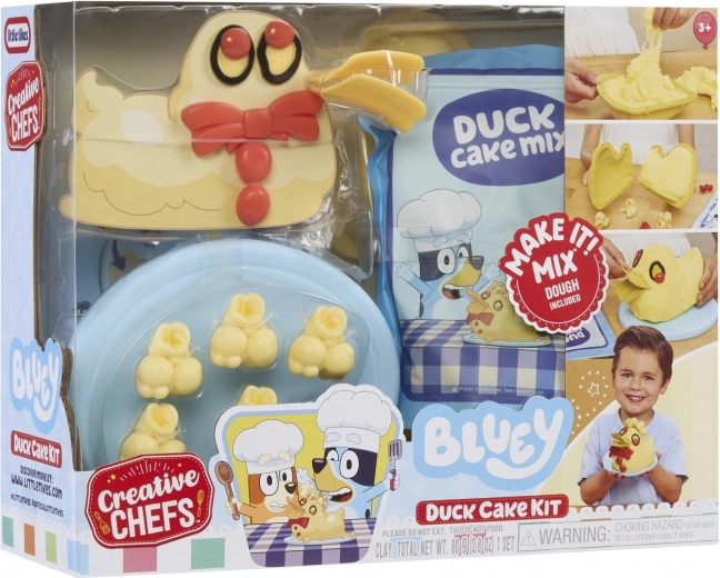 Set de modelaj CREATIVE CHEFS BLUEY – tort Rățușcă
