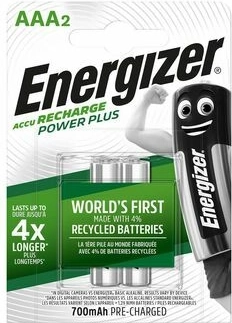 Energizer Power Plus AAA baterii reîncărcabile 700 mAh, 1,2 V (2 buc)