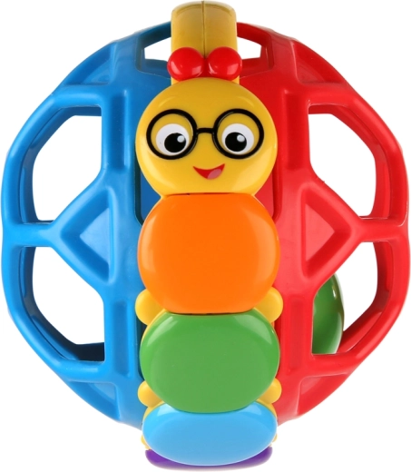 Baby Einstein minge flexibilă zornăitoare Bendy Ball 3 luni+