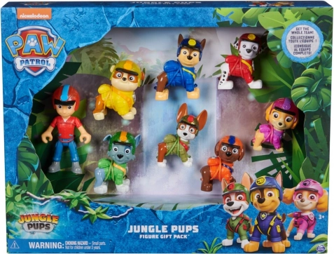Patrula Cățelușilor lăbuțe din pădure set figurine