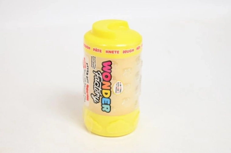 MGA WonderFactory NeverDryDough – plastilină, galbenă