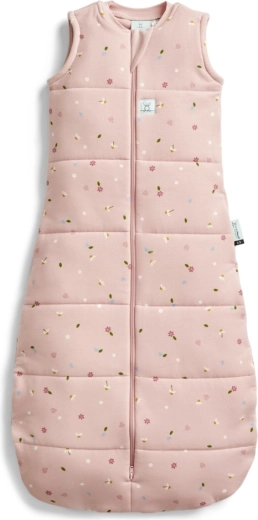 ErgoPouch sac de dormit din bumbac organic Jersey daisies 2,5 TOG (8–24 luni)