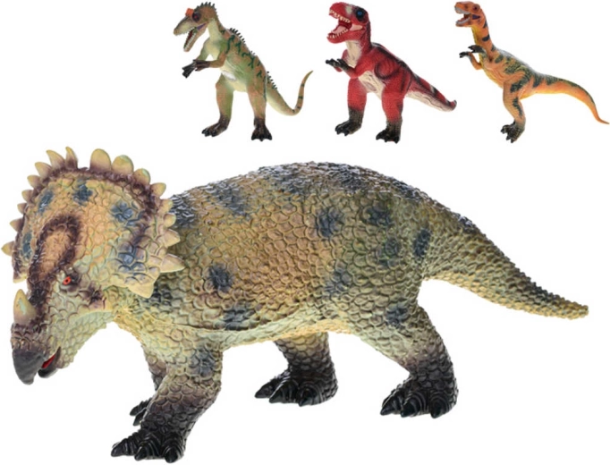 Figurină maxi de dinozaur din plastic moale 37–40 cm - 1 bucată