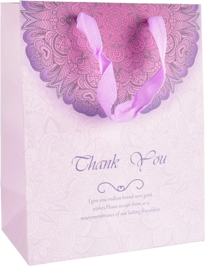 Pungă cadou Thank You 18 × 10 × 23 cm