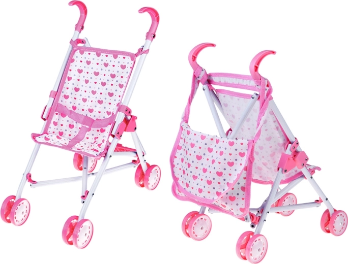 Cărucior pliabil pentru păpuși pentru fiecare zi
