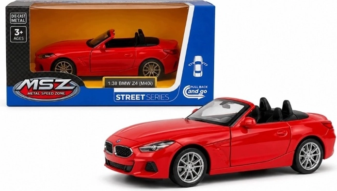 Model MSZ BMW Z4 M40i cu lumini și sunete, roșu