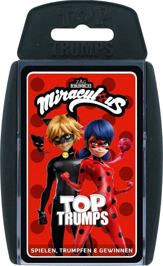 Winning Moves Top Trumps Miraculous – Ladybug & Cat Noir