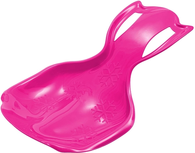 Sanie zăpadă pentru copii lopată Baby Mix Comfort Line XL roz