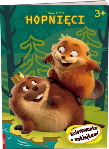 Disney Hopnięci – carte de colorat cu autocolante