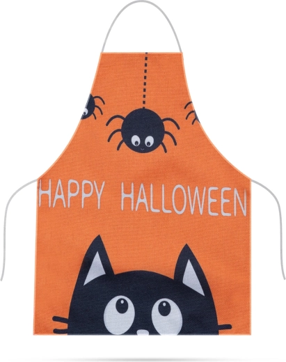 Șorț de Halloween pentru copii, din pânză impermeabilă, 44 × 35 cm