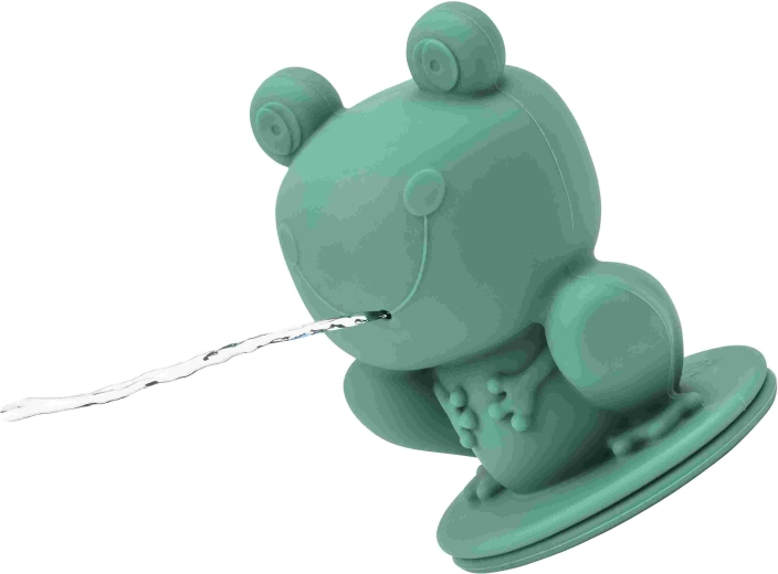 Set de 3 jucării din silicon pentru baie – broaște Lilliputiens