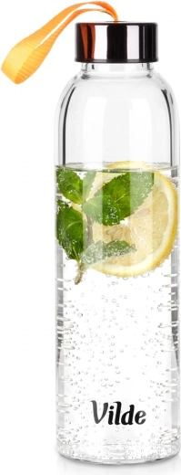Sticlă de apă din sticlă Vilde 500 ml cu buclă