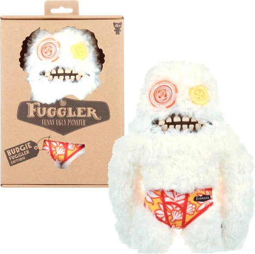 Peluș Fuggler Budgie Sasquoosh fantomă 22 cm