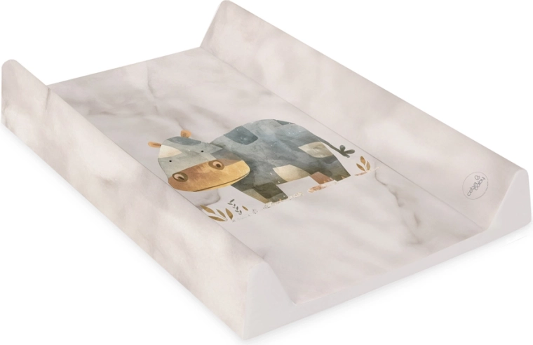 Ceba Baby saltea de înfășat moale Basic cosy hippo 50 × 70 cm
