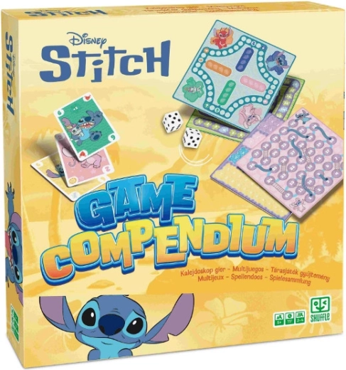 Stitch caleidoscop de jocuri – set de jocuri de societate și de cărți