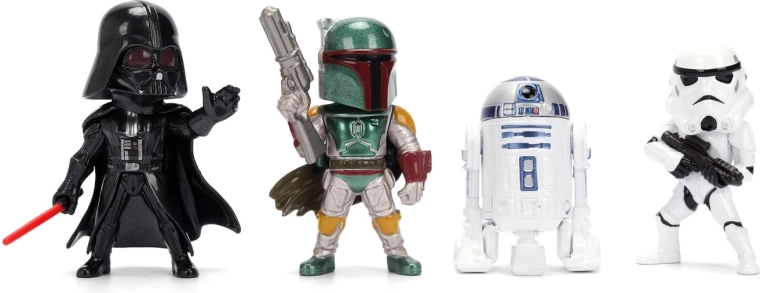 Patru personaje iconice Star Wars