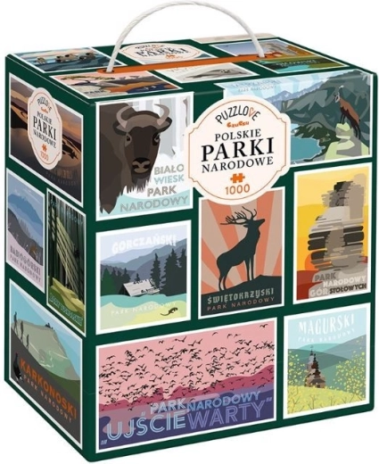 Puzzle Puzzlove Parcuri Naţionale Poloneze 1000 de Piese