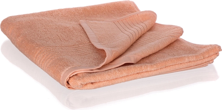 Prosop de baie Loris 70 × 140 cm, 100% bumbac, portocaliu deschis