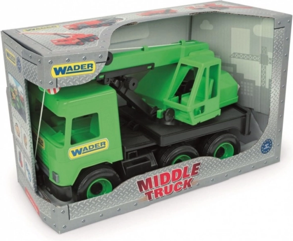 Macara verde 38 cm WADER Middle Truck