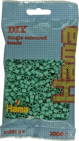 Mărgele de călcat Hama Midi 1000 buc. verde sticlă