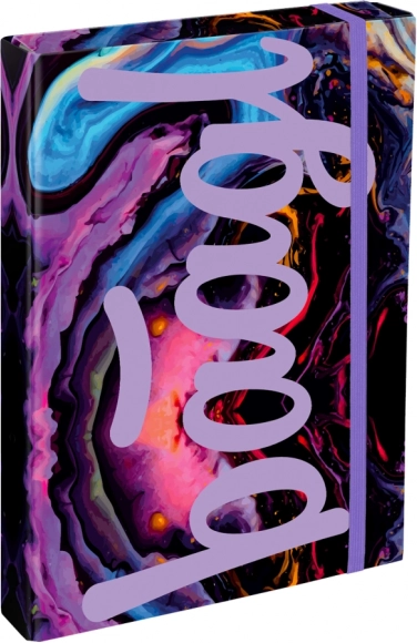 Mape pentru caiete A4 Jumbo Marble BAAGL