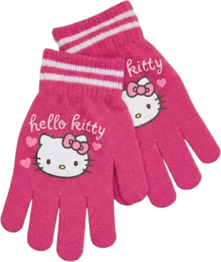 Mănuși de iarnă pentru copii Hello Kitty - 1 bucată
