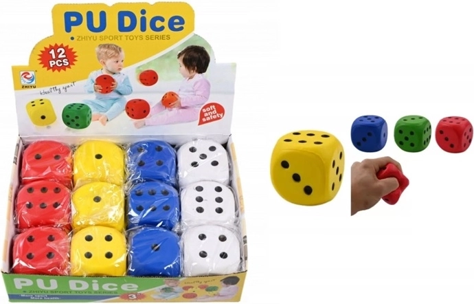 Cub din spumă 6 cm (12 buc.) – display