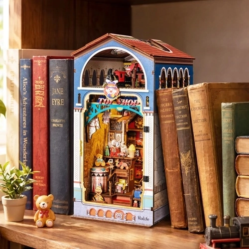 Miniatură magică a unui magazin de jucării
