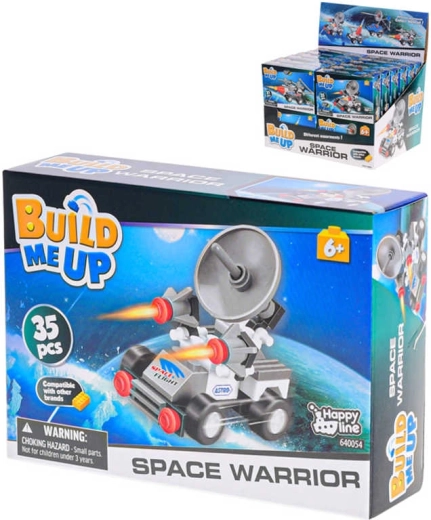 Set de construcție BuildMeUP luptător spațial 30–35 de piese (4 variante) - 1 buc