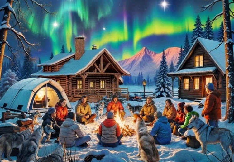 Puzzle La răsărit 1000 piese BLUEBIRD