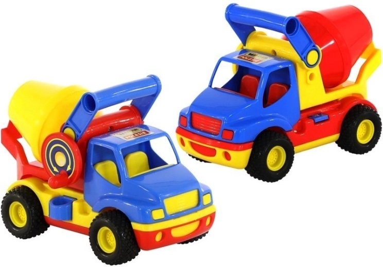Mașină din plastic ConsTruck betonieră 9692