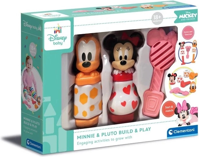 Baby Minnie construiește și joacă-te – set educativ pentru cei mici