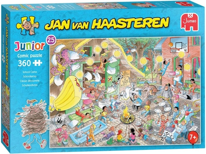 Puzzle Jan van Haasteren Junior Școala în natură, 360 de piese