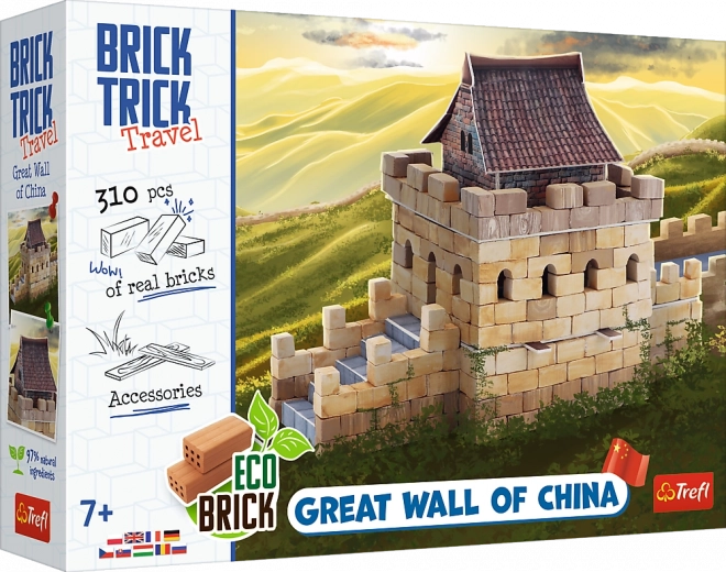 TREFL Brick Trick Travel – Marele Zid Chinezesc, 310 piese