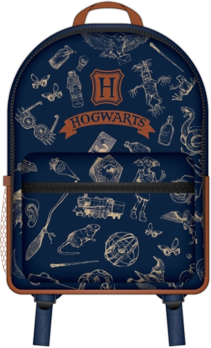 Harry Potter rucsac bleumarin și auriu
