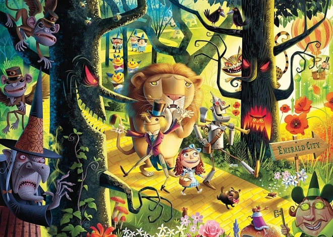 Puzzle RAVENSBURGER lei, tigri și urși 1000 piese